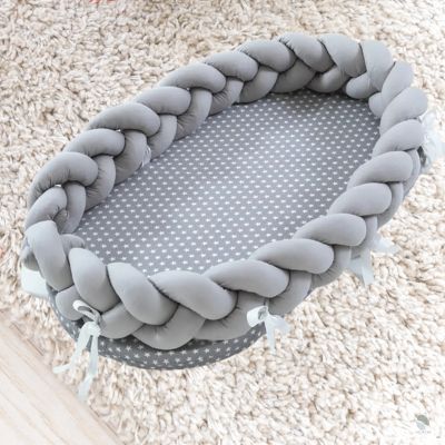 cocon-bebe-tressot-gris-motif-etoile