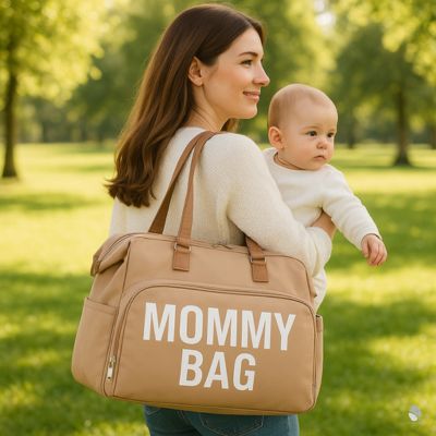 sac à langer mommy kaki spacieux