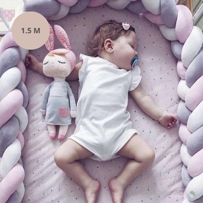 tour-de-lit-tresse-rose-gris-blanc-1-5-m