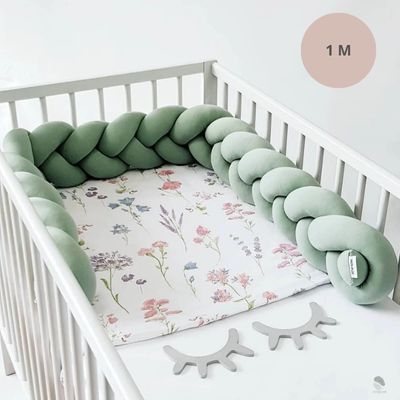 tour-de-lit-tresse-vert-clair-1m
