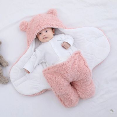 turbulette-hiver-ourson-rose-simple-utilisation