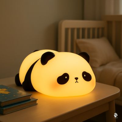 veilleuse enfant panda douce luminosite