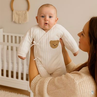 barboteuse bébé ourson confortable