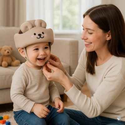 casque bebe BearnyBuddy ajustable