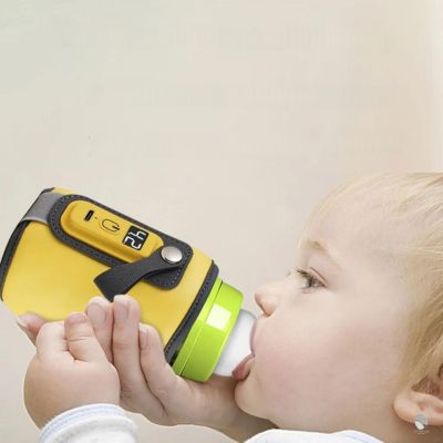 chauffe-biberon-nomade-five-bibiwarm-jaune