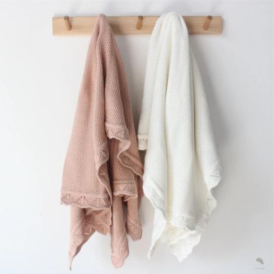 couverture-bebe-mousseline-mimi-rose-blanc