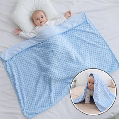 couverture-bebe-polaire-bulles-bleu-qualite