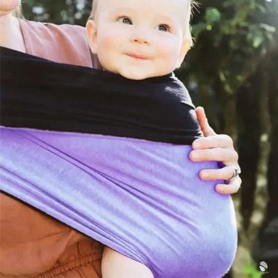 echarpe-de-portage-cuddly-violet-noir-confortable