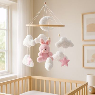 mobile bebe mour lapin