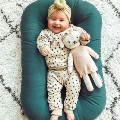 nid bébé morphée housse verte