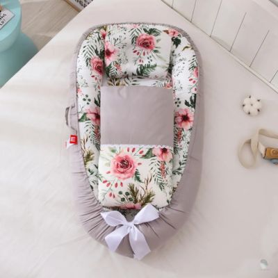 nid bebe rosette 100% coton