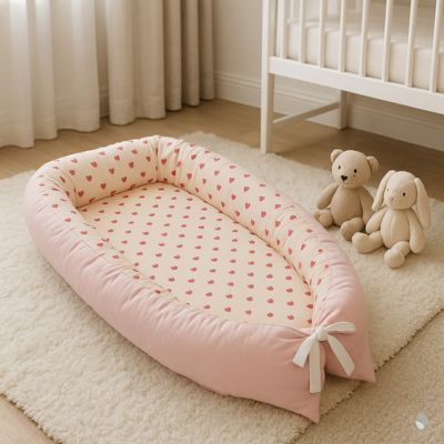 reducteur de lit rosamour rose clair