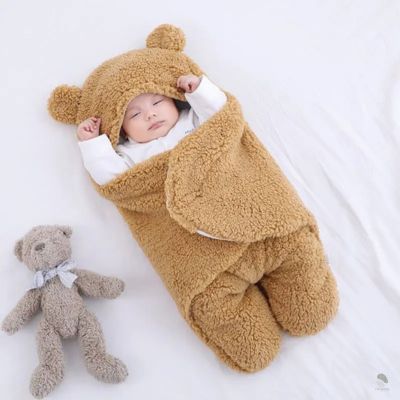turbulette hiver ourson confortable cocon